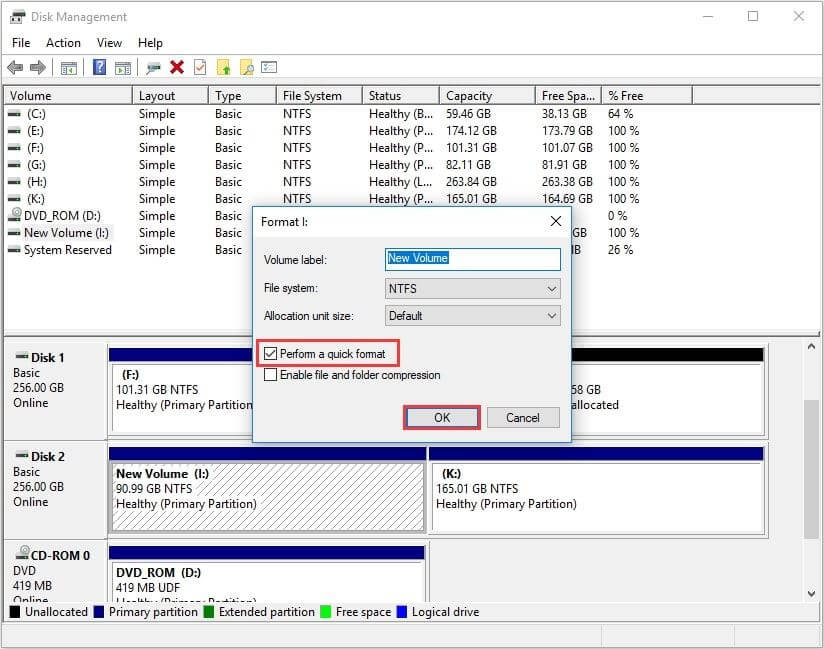 wd for mac on pc allocation unite size