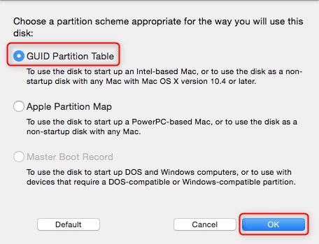 western digital my passport format for mac guid partition map