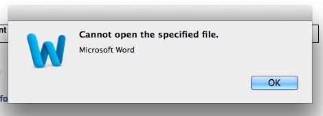 microsoft word for mac will not open