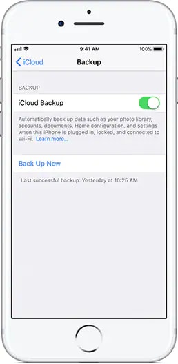 icloud backup