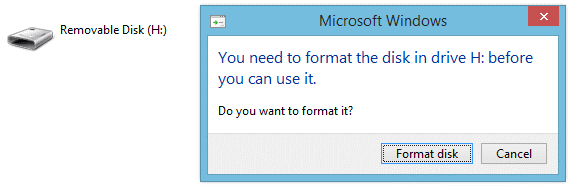 format flash drive