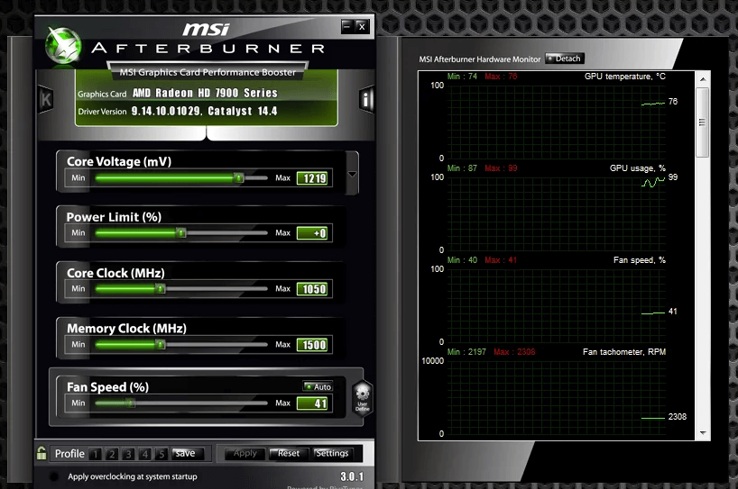 msi afterburner