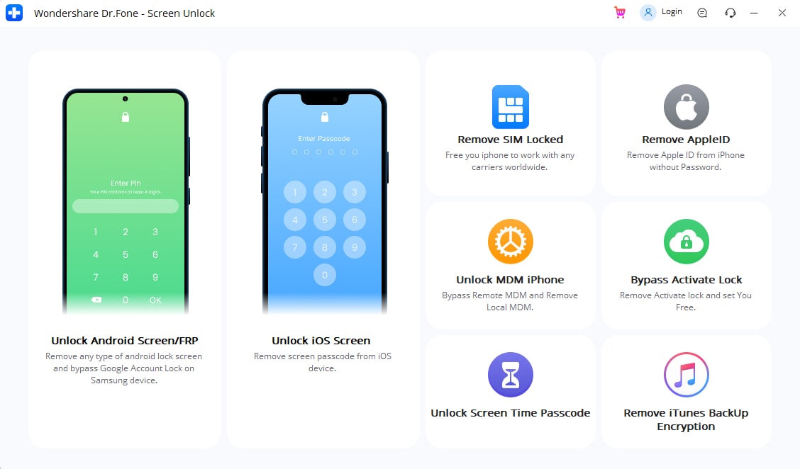 select unlock mdm iphone feature