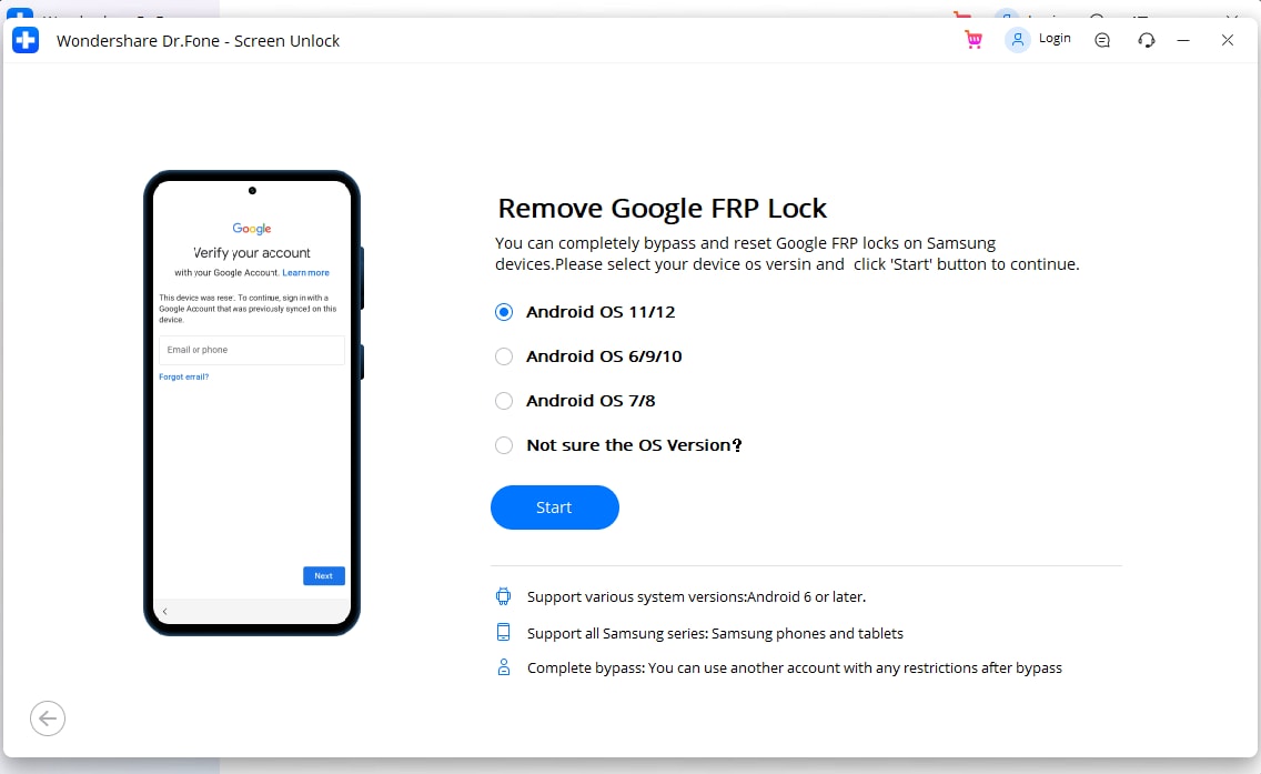 Samsung FRP Bypass