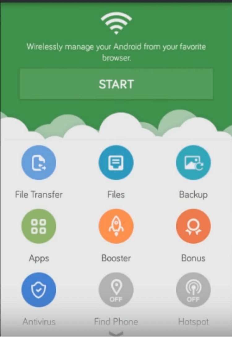 airdroid-app-start-button
