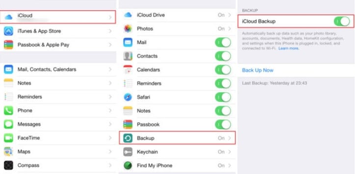 backup whatsapp photos icloud