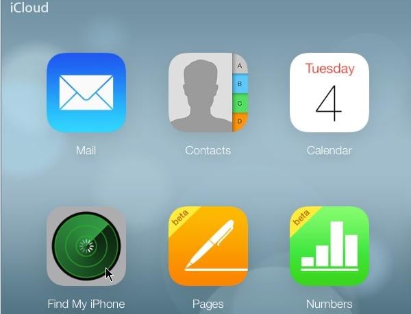 undisable ipad with find my iphone