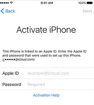 delete icloud lock