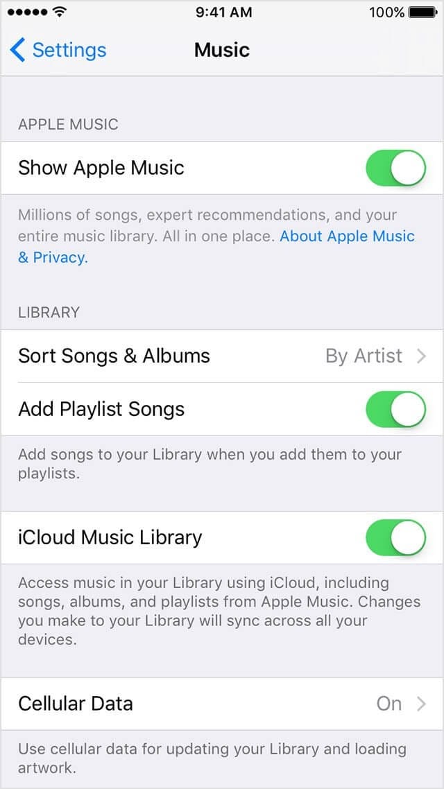 download music from icloud drive to iphone