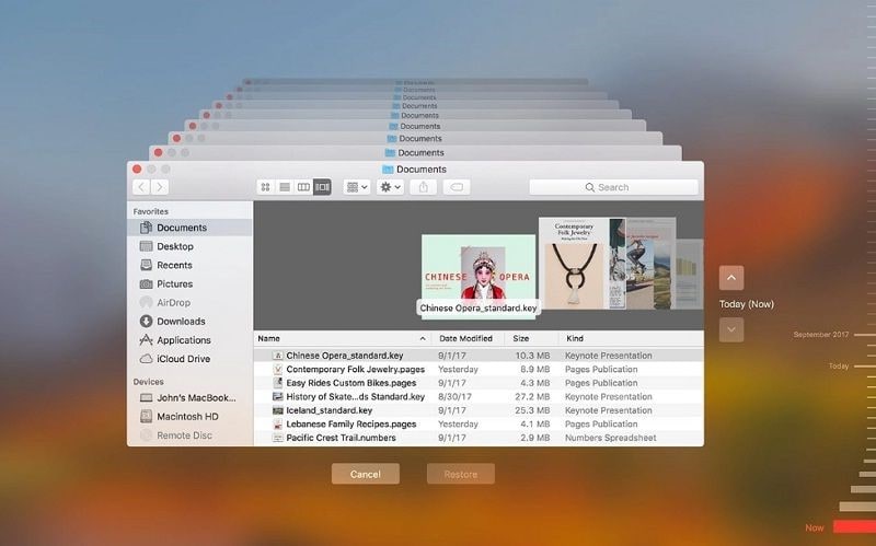 how do i recover an overwritten powerpoint file on mac