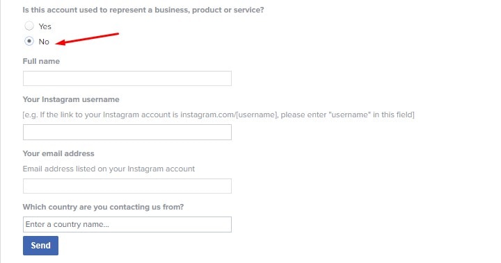 how to recover instagram account