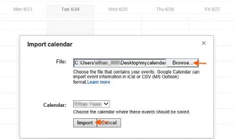 export samsung calendar via Google account