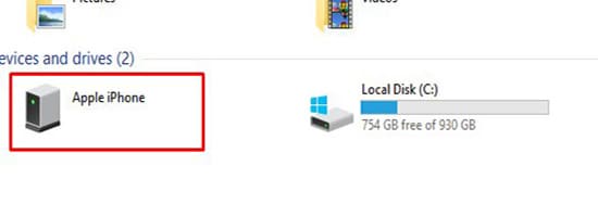 transfer pictures to hard drive with file explorer