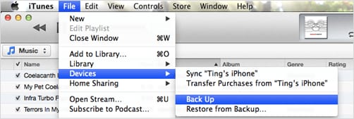 extract iPhone messages file from iTunes backup