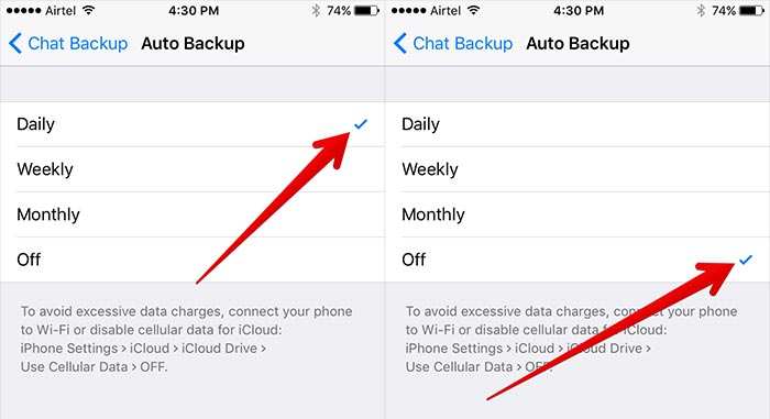 transfer messages from iPhone to iPhone XS using iCloud