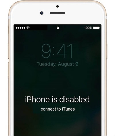 iphone is disabled connect to itunes