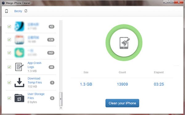 macgo free iphone cleaner 