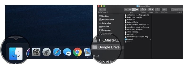 how to transfer photos from google drive to icloud