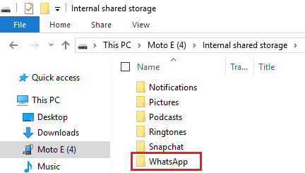whatsapp not restoring photos from backup