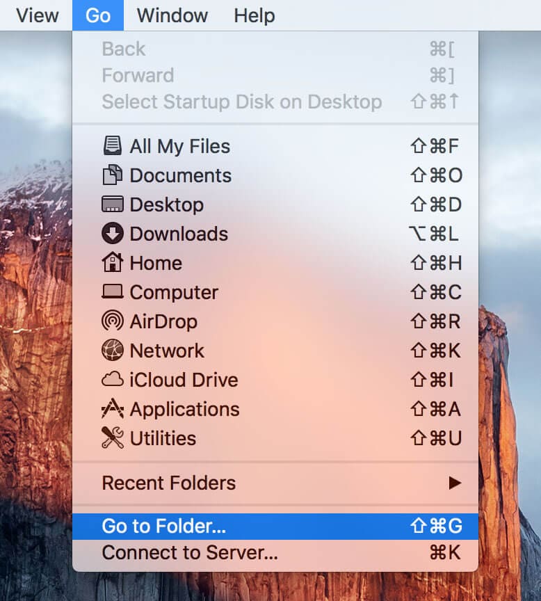 select the files in the lockdown folder