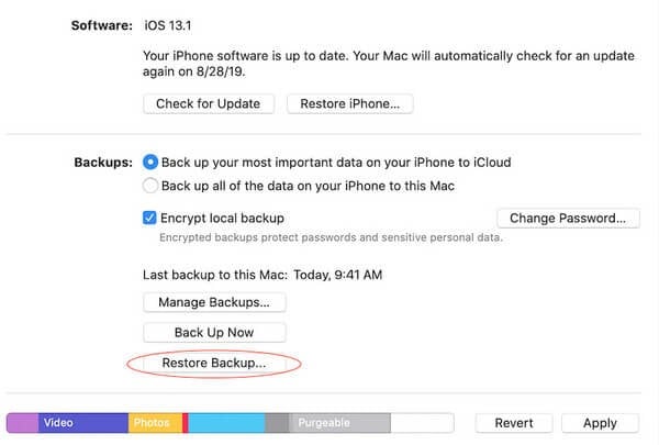 how to recover iphone data from itunes