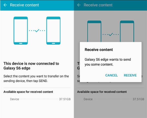 transfer calendar from samsung to samsung