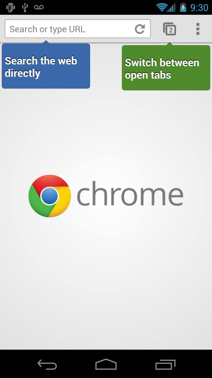 Transfer data from Android to iPhone using Google Chrome