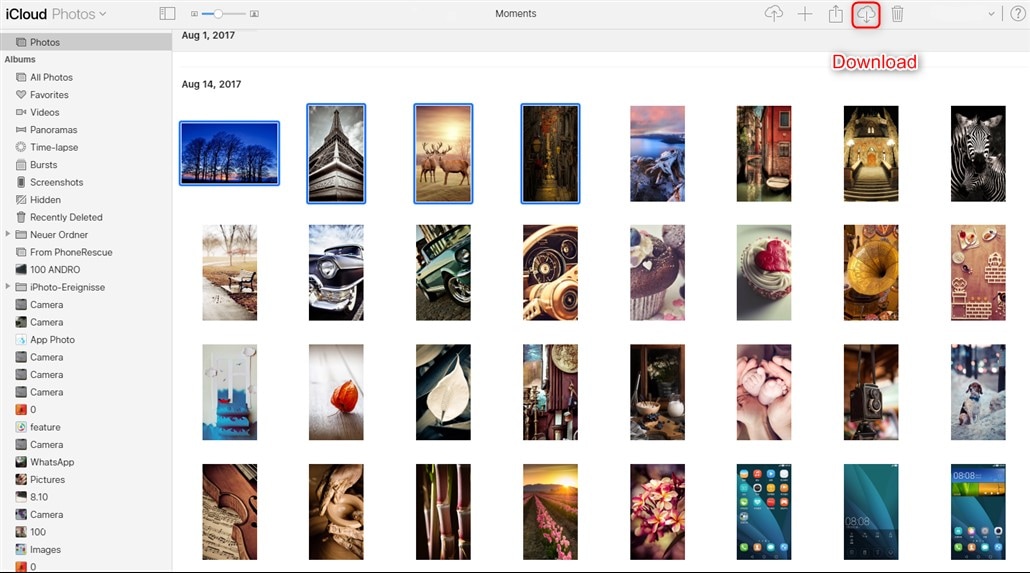 transfer icloud photos to google photos