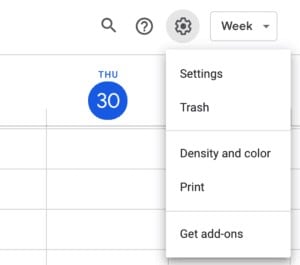 how to recover deleted events in google calendar