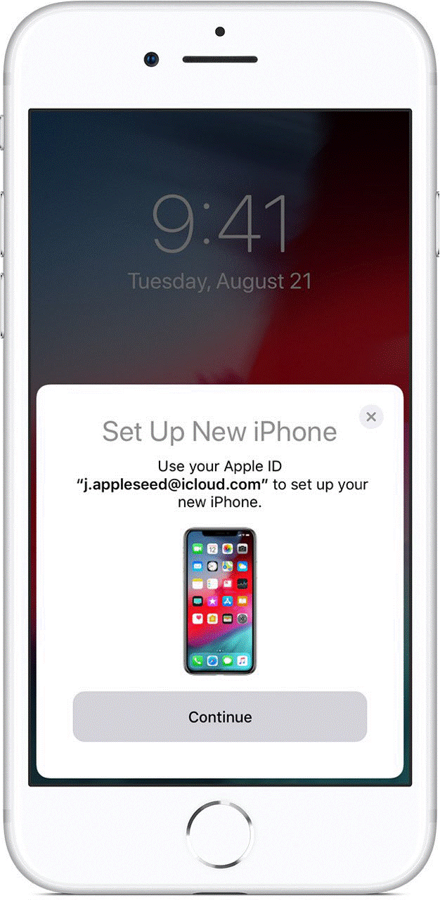 set up your new iPhone