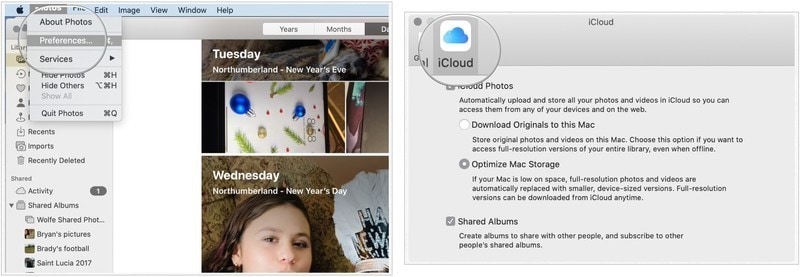 how to transfer photos from icloud to external hard drive