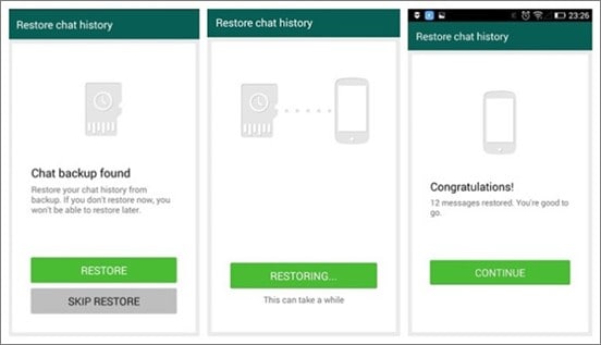  transfer whatsapp chats from android to android 