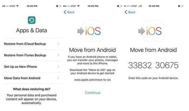does move to ios transfer whatsapp