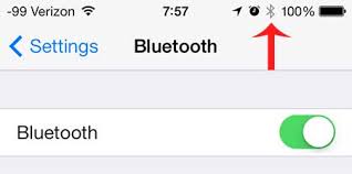 turn on bluetooth on iPhone