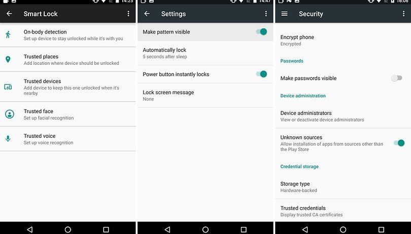 unlock android with smart lock