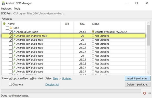 unlock pattern without factory reset using adb - step 1