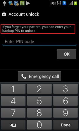 Forgot pattern on sale lock android