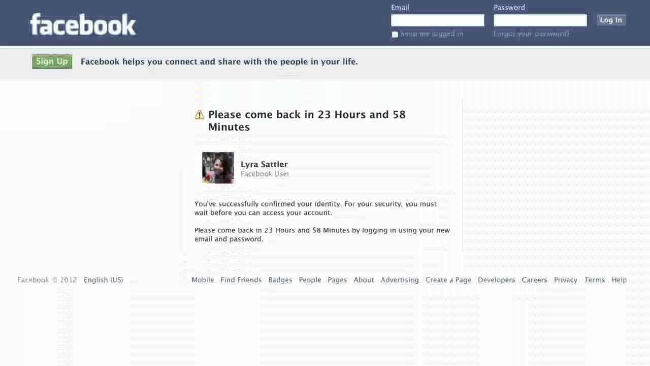 how to recover my facebook account through friends