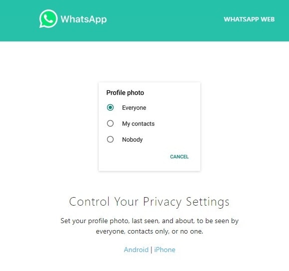 whatsapp safe for your privacy