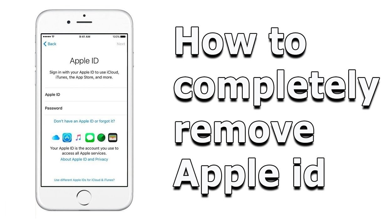 delete your apple id introduction