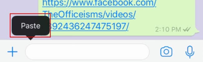 copy facebook videos to whatsapp
