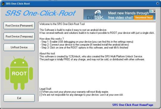 one click to root