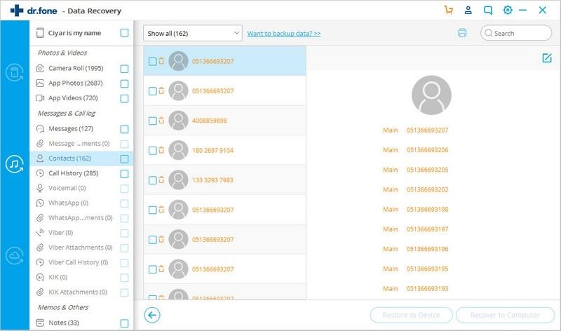 export iphone contacts to excel