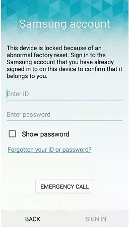 forget id or password