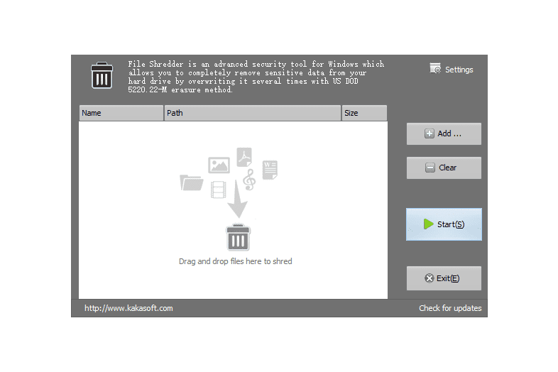 free up space on the hard drive with super file shredder