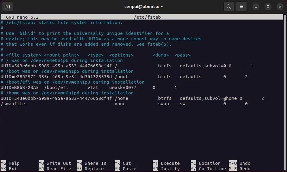 mount ntfs partition automatically