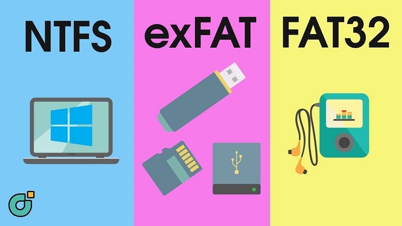 ntfs vs exfat vs fat32