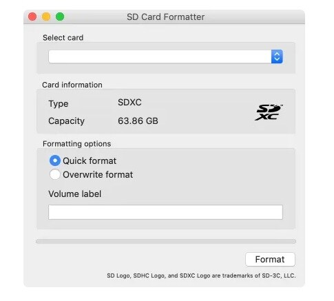 quick and detailed options for formatting fat32