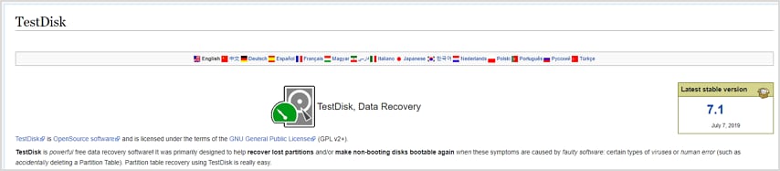testdisk data recovery review