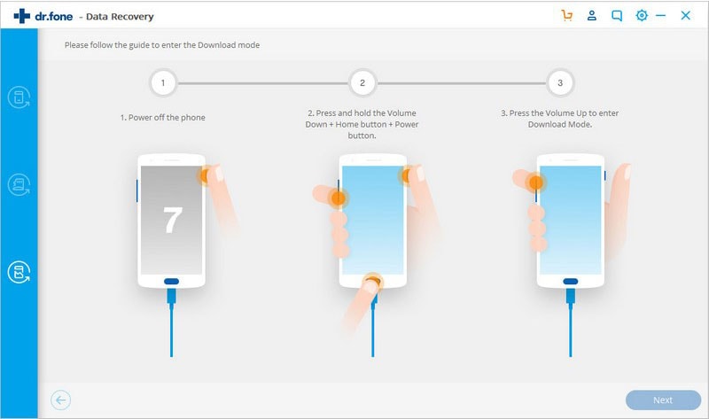 how can i transfer data from a samsung phone with a broken screen